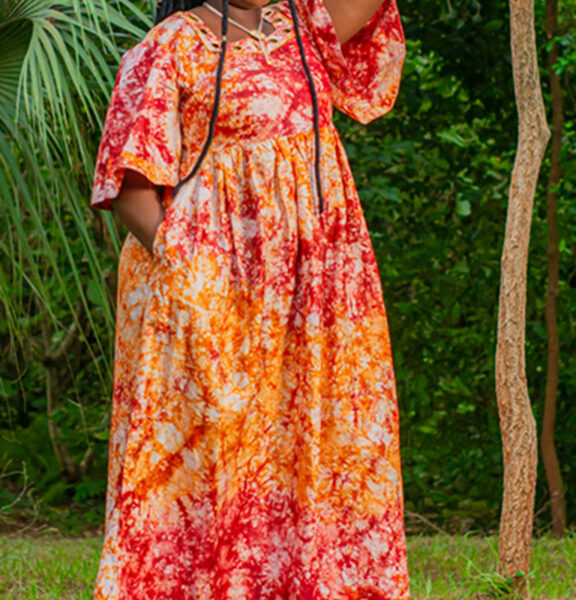 Spark nigh party dress green