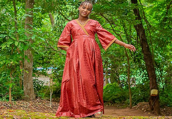 Robe en Bazin CHAYIL